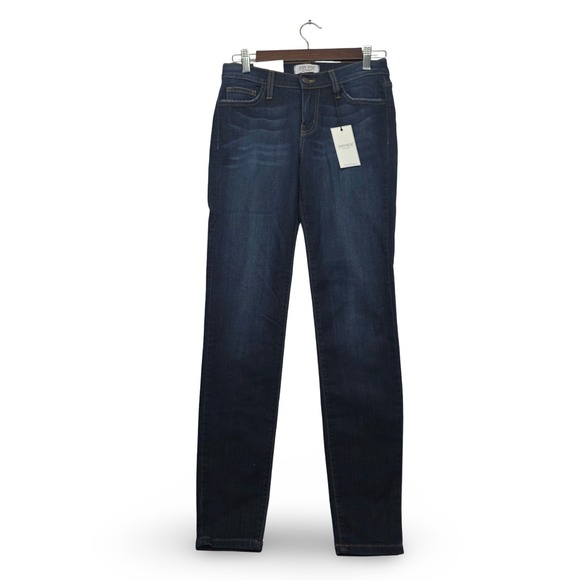 Judy Blue Denim - Judy Blue 8390 Handsand Rayon Skinny Jeans Dark Wash Soft Stretch Women 5/27 NWT